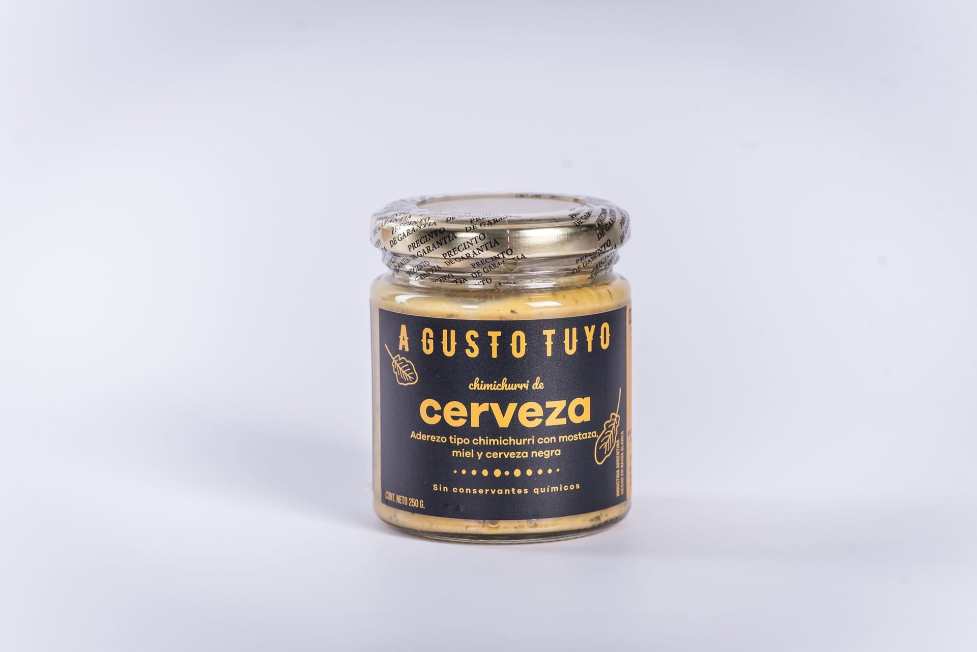 Aderezo a Base de Chimichurri sabor Cerveza x 250 grs - Producto natural A GUSTO TUYO - Precio $6.630,00 por unidad - Vida Saludable Villa Regina