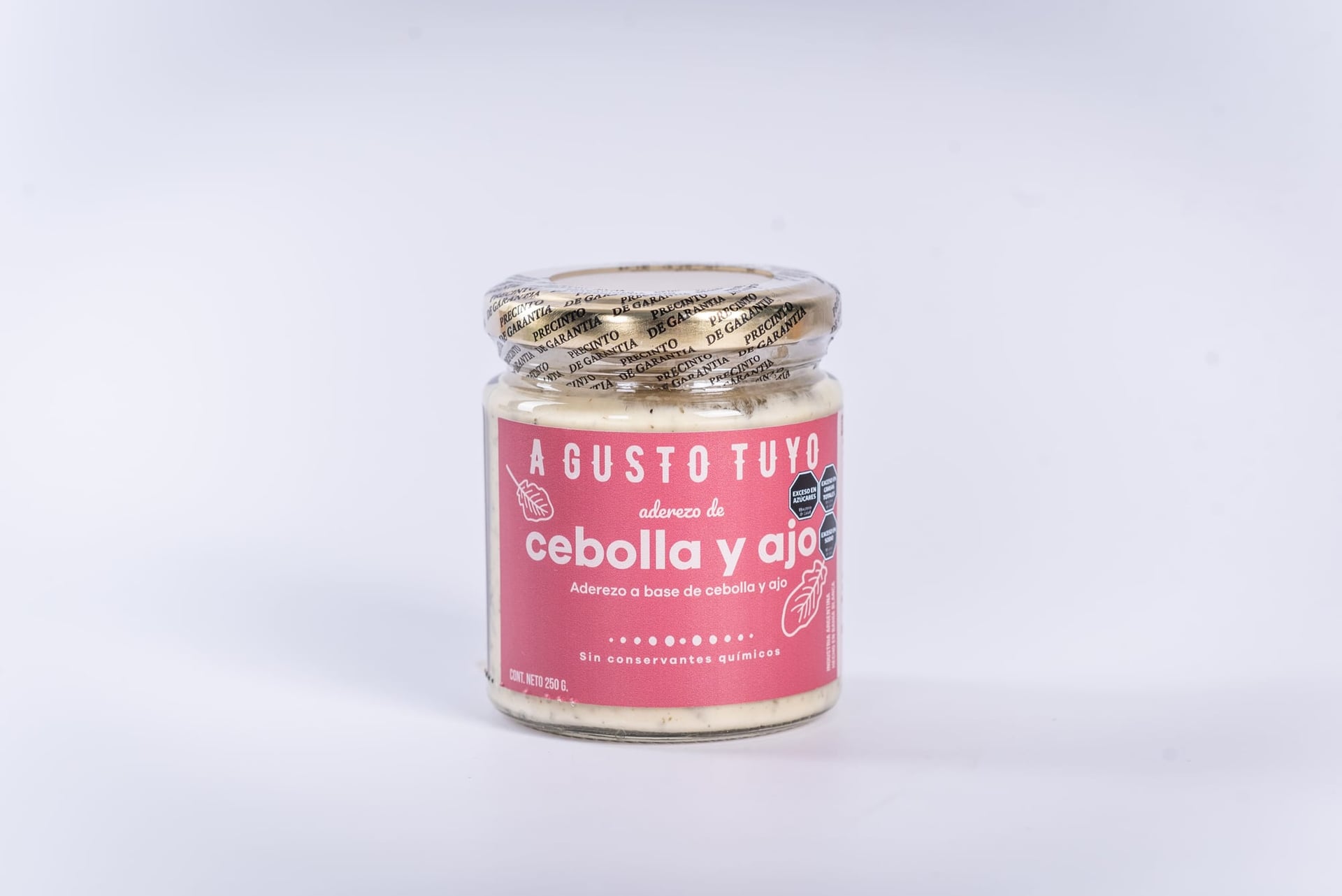 Aderezo a Base de Chimichurri sabor Cebolla y Ajo x 250 grs - Producto natural A GUSTO TUYO - Precio $6.630,00 por unidad - Vida Saludable Villa Regina