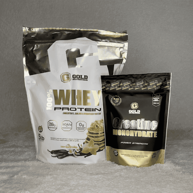 COMBO FITNESS GOLD - VAINILLA
