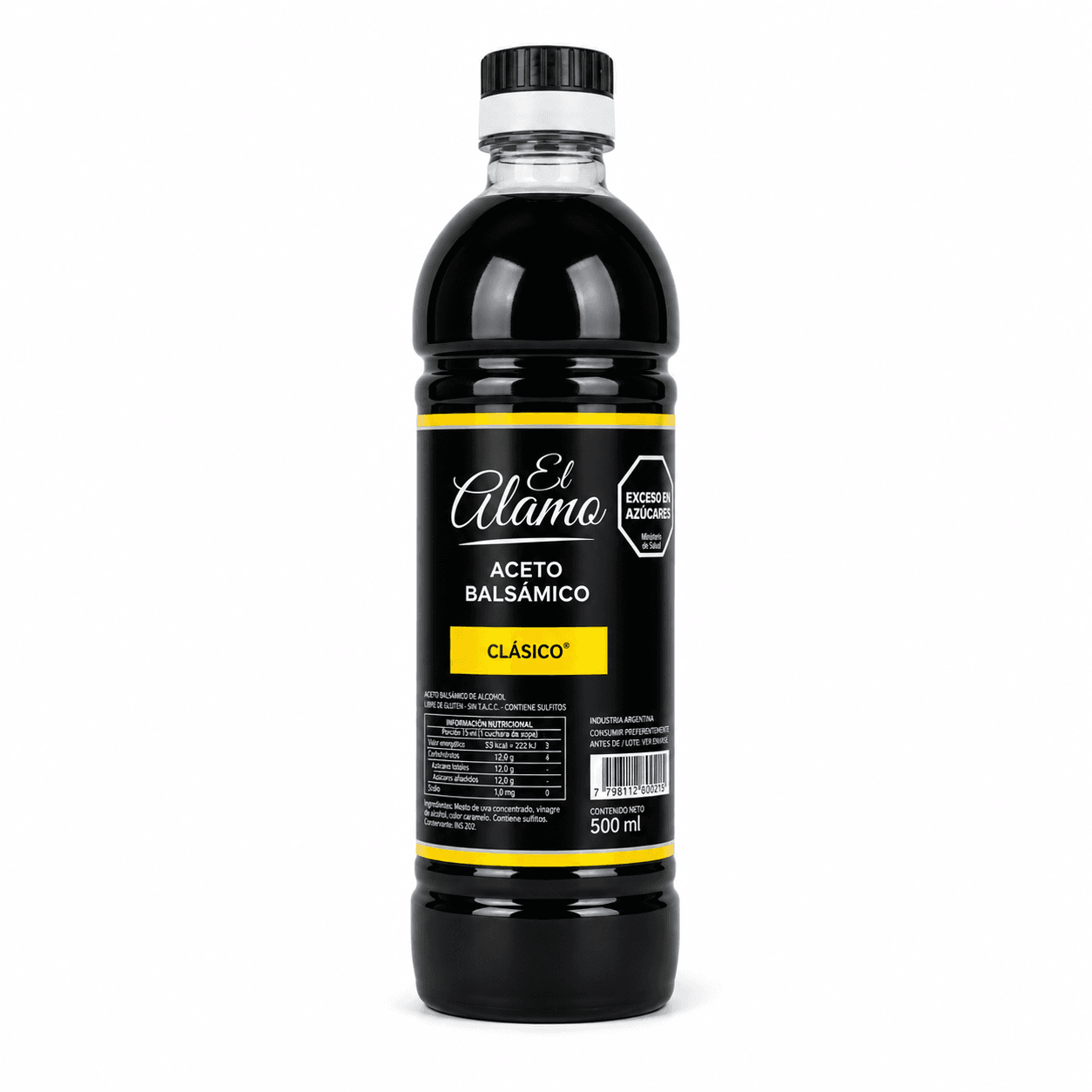 Aceto Balsámico El Álamo x 500 ml - Producto natural ACEITES, VINAGRES Y OTROS - Precio $1.800,00 por unidad - Vida Saludable Villa Regina